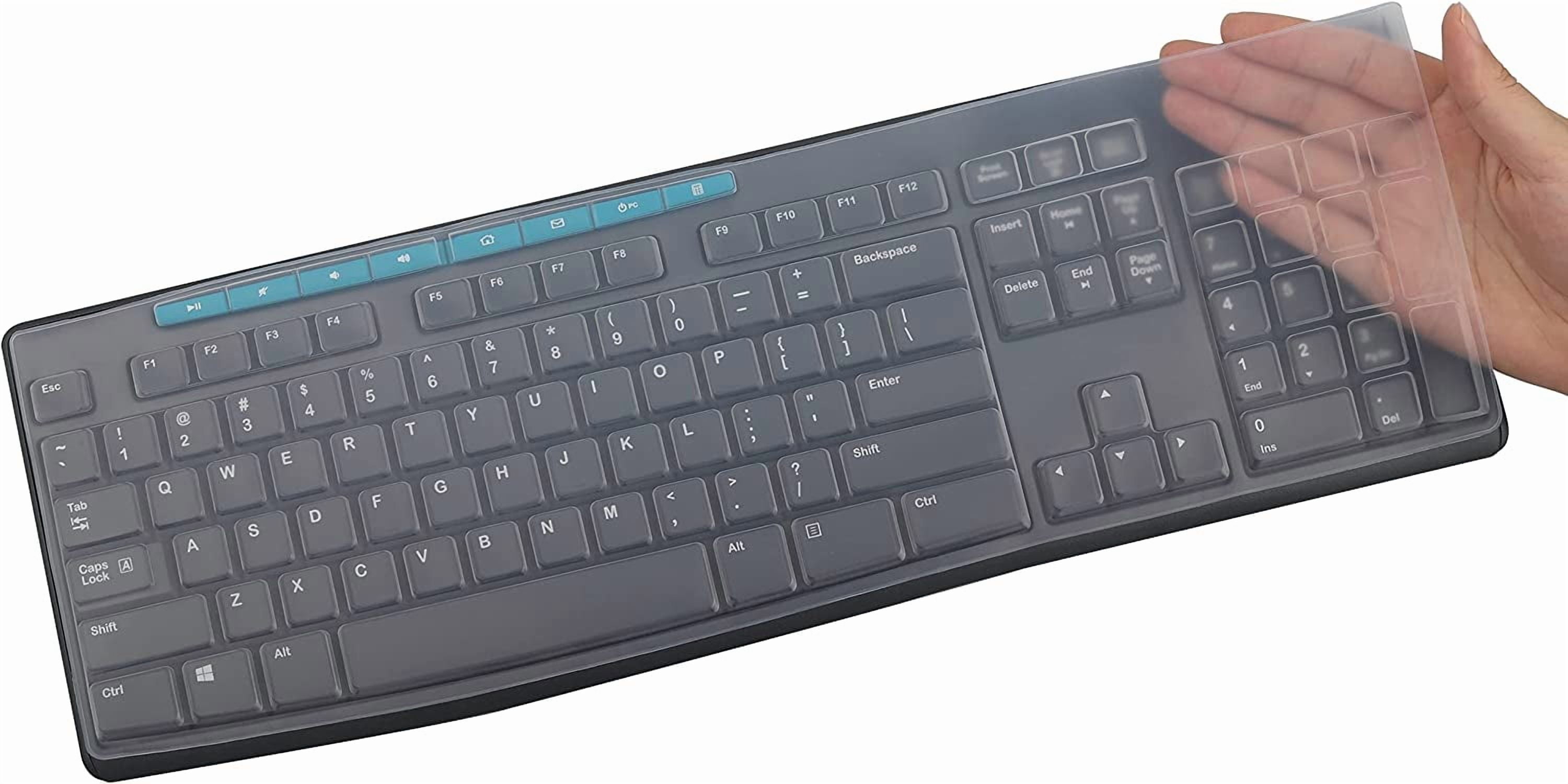 Keyboard Cover Skin Protector Fit Logitech MK295 MK275 MK270 Wireless ...