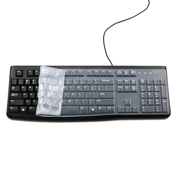 Keyboard Covers Skin for K120 MK120 Mechanical Keyboard Protectors Accessories Desktop Silicone Keyboard Covers