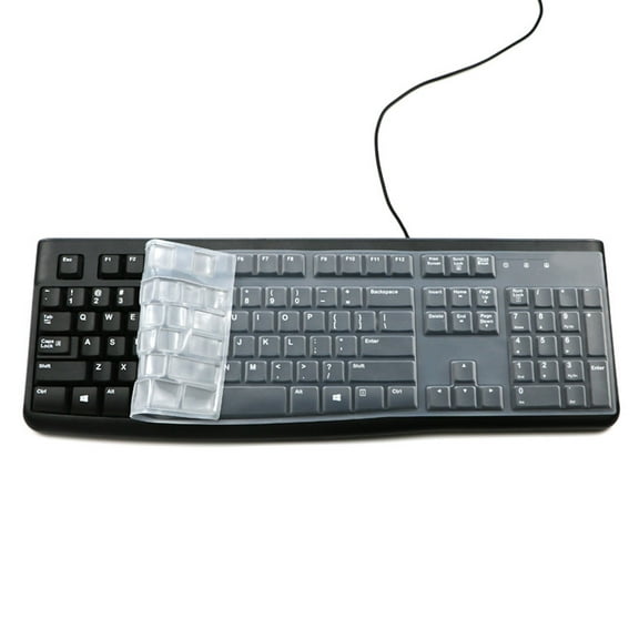 Keyboard Covers for K120 MK120 Corded Keyboard Silicone Keyboard Protectors Skin Ergonomic Keyboard Protective