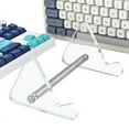 thumbnail image 1 of Keyboard Display Stand, 1 Tier Transparent Acrylic Keyboard Stand, Mechanical Keyboard Display Stand, Gaming Keyboards, 1 of 8