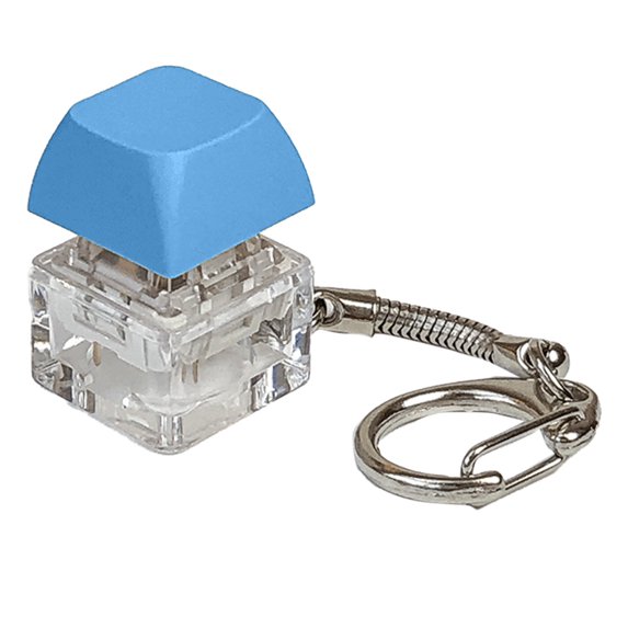 Keyboard Toy Keychain for Stress and Focus Executive Desk Clicker Gadget for Adults and Children