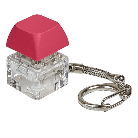 Keyboard Toy Keychain for Stress and Focus Executive Desk Clicker Gadget for Adults and Children