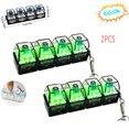 thumbnail image 1 of Keyboard Fidget Keychain,LED Light Up Fidget Keyboard Keychain,4-in-1 Keyboard Clicker Fidget for Anxiety Relief, Sensory Fidget Keychain for People Gift for Family & Friends, 1 of 6