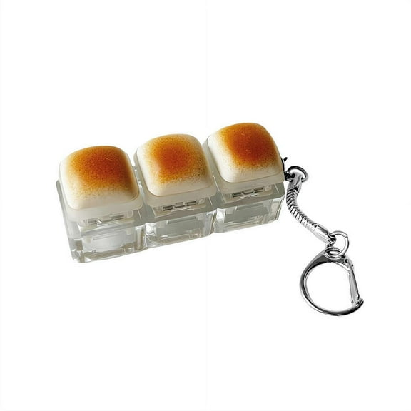 Keyboard Fidget Toy, Funny Fidget Keychain Keyboard , Stress Relief Fidget Keyboard