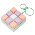 thumbnail image 1 of Keyboard Fidget Toy Keychain, 9-in-1 Keyboard Decompression Button Finger Clicker Stress Relief Fidget Toy Gift, 1 of 7