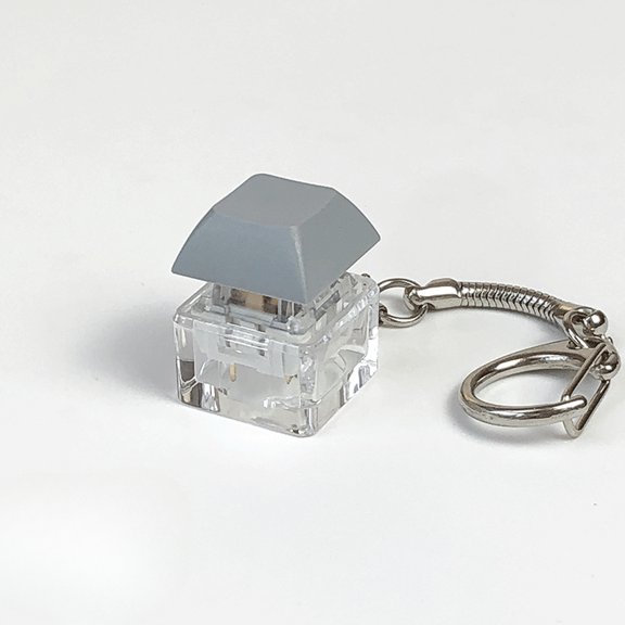 Keyboard Fidget Toys, Keyboard Fidget Keychain Decompression Toys Keyjcap Clicker Fidget Toy Stress Relief Fingertip Gadget