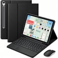 thumbnail image 1 of Keyboard Folio Case with Trackpad, S Pen Slot & Bluetooth Mouse Compatible with Galaxy Tab S8/S9/S10/S11 Ultra 14.6"，Black, 1 of 7