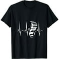 thumbnail image 1 of Keyboard Heartbeat Piano T-Shirt, 1 of 5