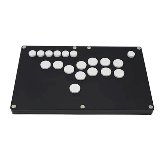 Keyboard Joystick Fight Stick Game Controller Compatible For PC Mechanical Button Improved Gaming Skills