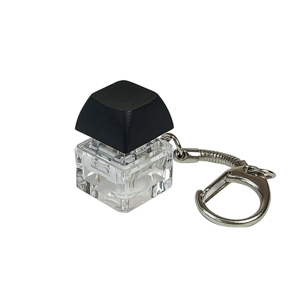 Keyboard Keychain Stress Relief Toy, Finger Press Clicker With Satisfying Clicking Sound, Portable Desk Accessory For S Kids, Easy To Attach Anywhere Anytime, Soothing Senses