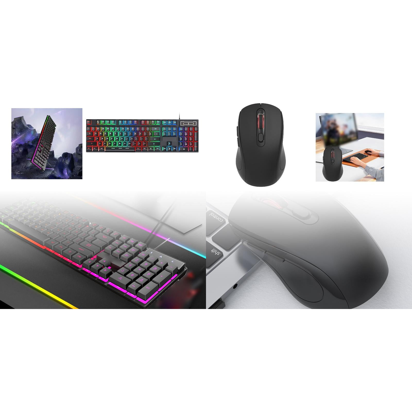 Keyboard Light Up Mechanical Switches For Pc Laptop, Compatible Glowing