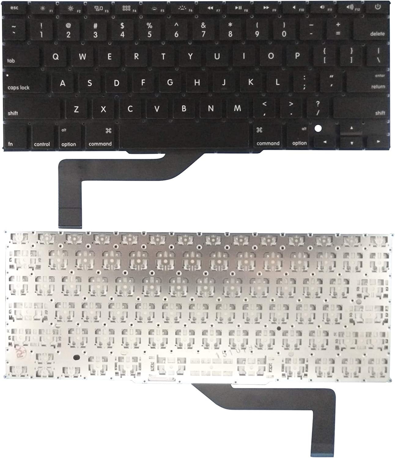 Ersatz-Tastatur Für MacBook Pro 15 Zoll A1398 2013-2015 - Mit Hintergrundbeleuchtung