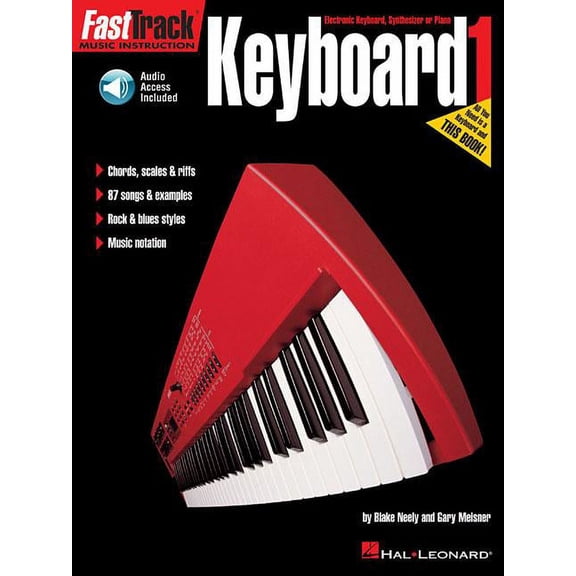 Keyboard Method Fasttrack Music Instruction: Keyboard 1 - Starter Pack Learn Piano Keyboard Music Book Step-By-Step Instruction with Onl, Book 1, (Paperback)