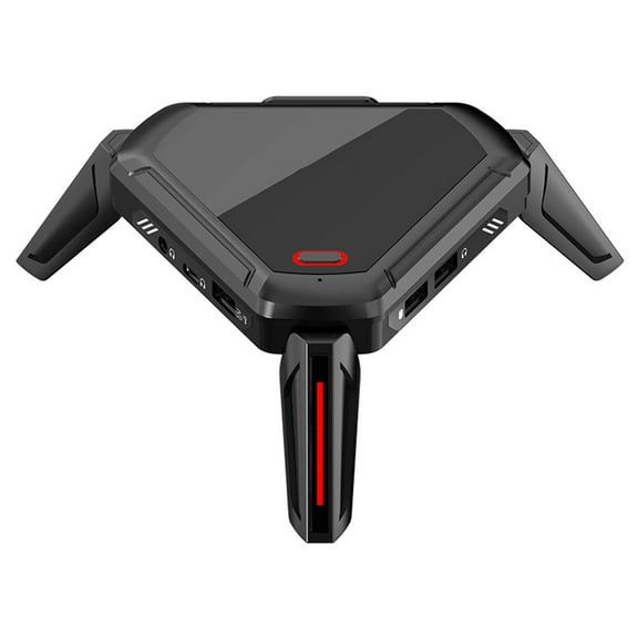 Keyboard Mouse Converter 100mbps Network Port Transmission Signal Reduce Delay for Android/PUBG-Black