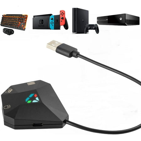 Keyboard & Mouse Converter Adapter for N-Switch/PS4, Xbox One, PS3, Xbox 360