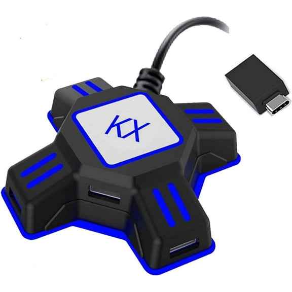 Keyboard & Mouse Converter Adapter for N-Switch/Xbox One/PS4/PS3,USB Mouse Keyboard Adapter Converter