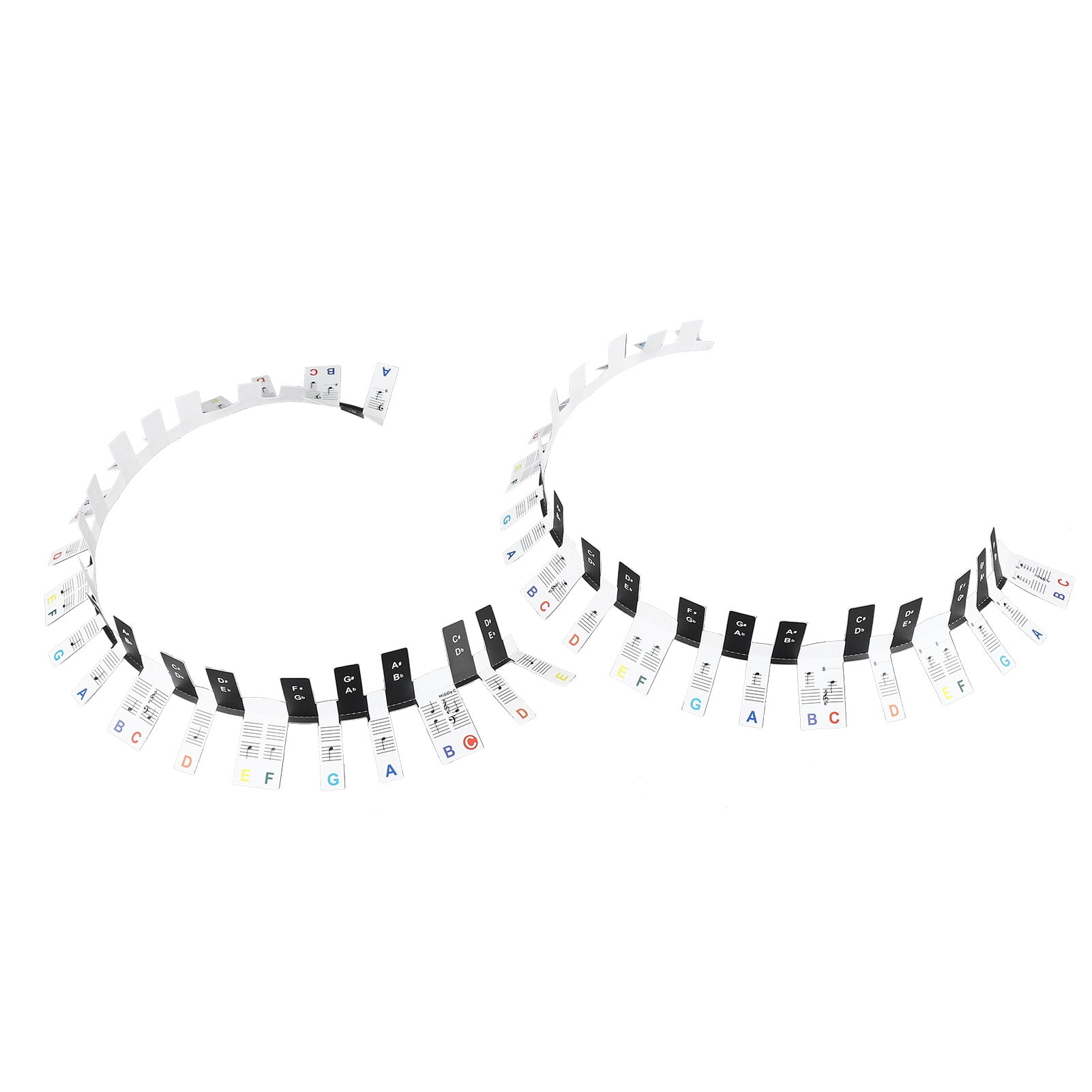 Keyboard Note Labels, Removable Keyboard Stickers 88 Key For Kids