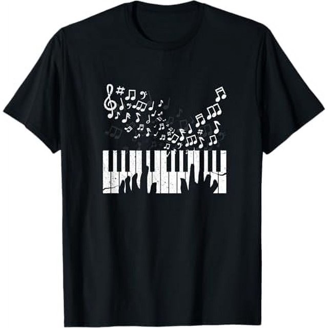 Keyboard Pianist Musician Piano Keys Gift TShirt