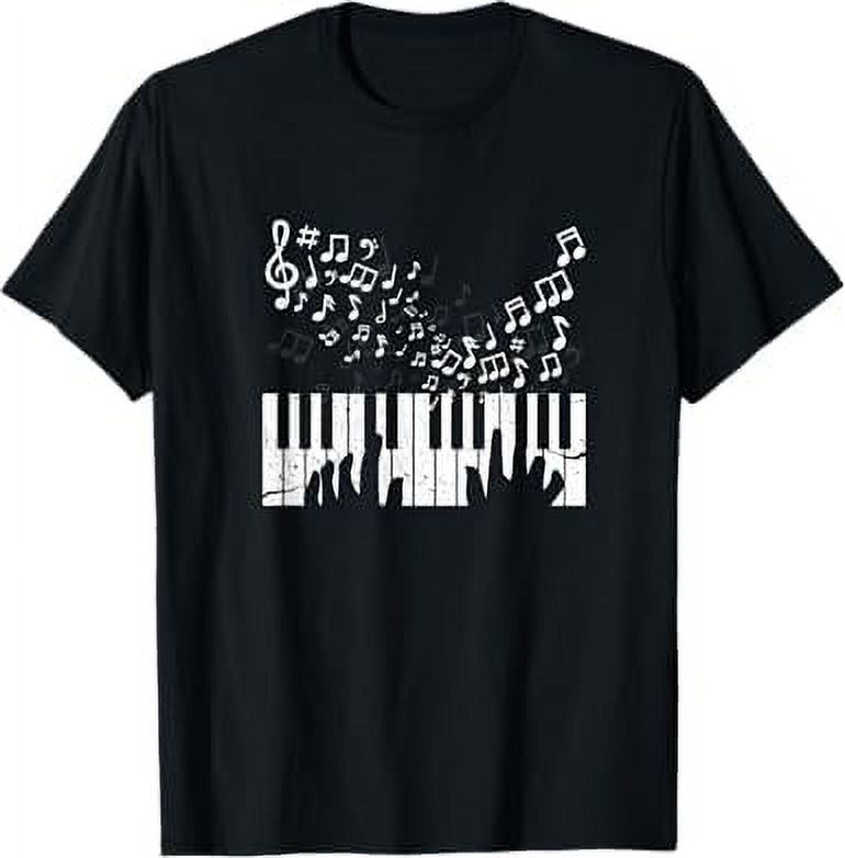 Keyboard Pianist Musician Piano Keys Gift TShirt