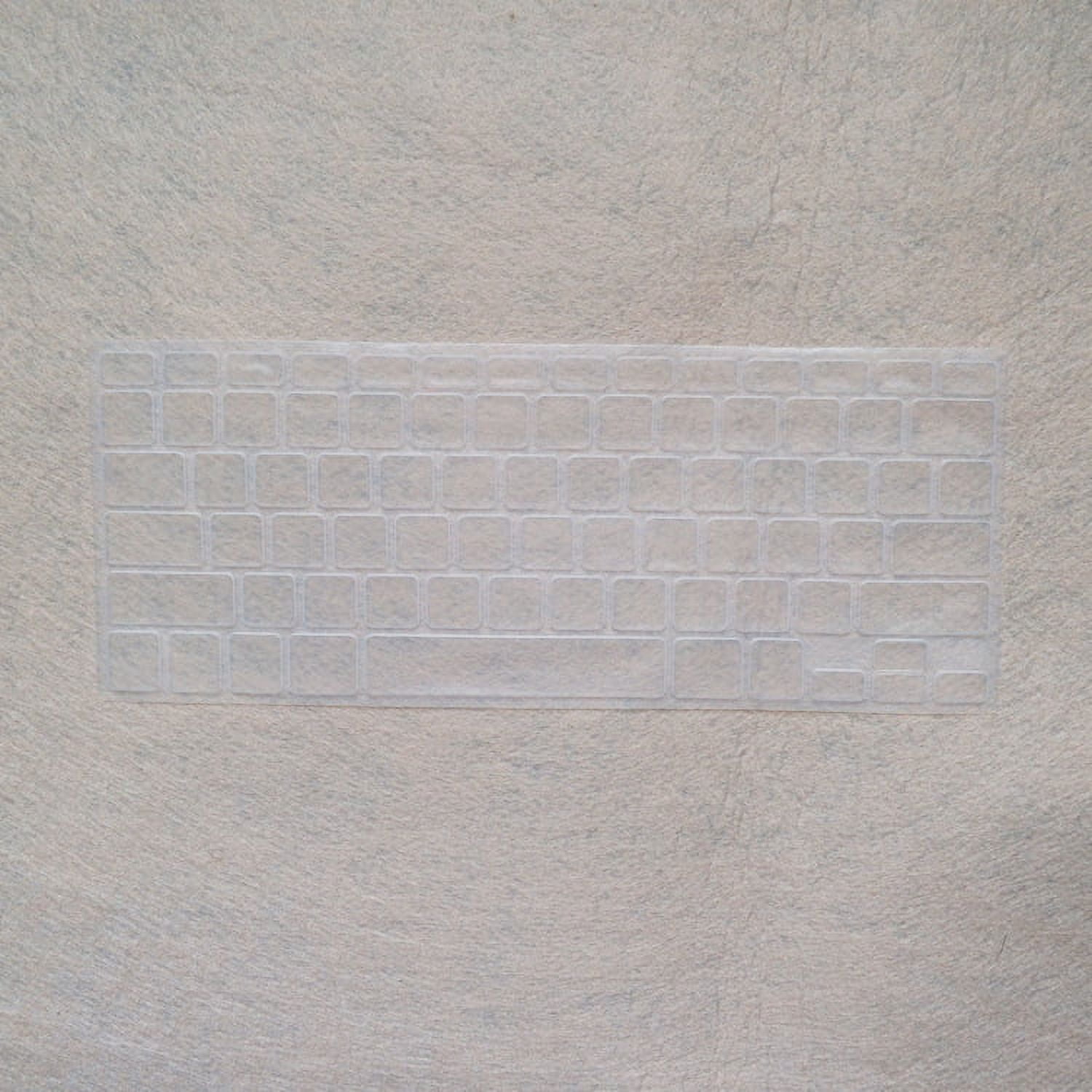 MLINS White Silicone Keyboard Protector for Laptops 15.3 inch Full ...
