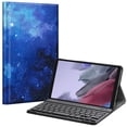thumbnail image 1 of With Keyboard for Samsung Galaxy Tab A7 Lite 8.7 Tablet SM-T220 /SM-T225 2021, Fintie Slim Keyboard Case Lightweight Stand Cover with Detachable Wireless Bluetooth Keyboard, Starry Sky, 1 of 11