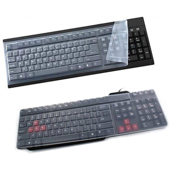 Keyboard Skin Universal Silicone Desktop Computer Keyboard Cover Skin Protector