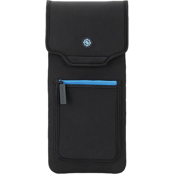 Keyboard Sleeve Travel Case for TKL Tenkeyless Compact Tournament eSports Gaming Keyboards (up to 15 Inches) - Rugged Neoprene Construction , Zipper Mouse Storage and Cable Storage Pouch