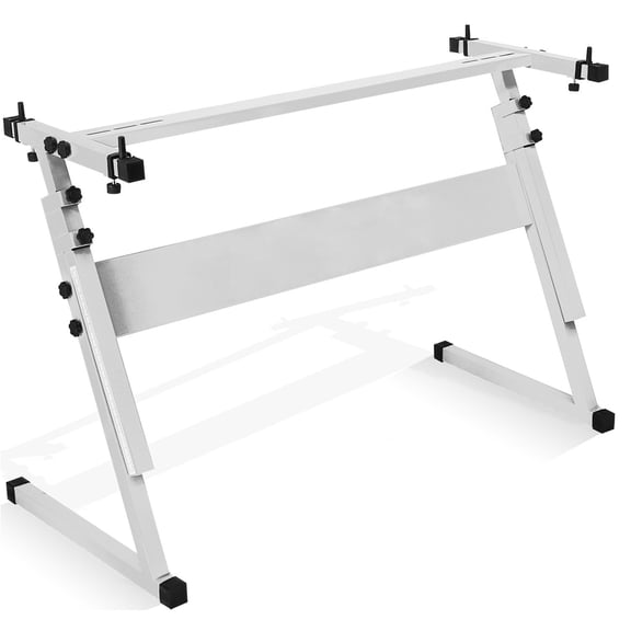 Keyboard Stand Piano Stand Z Style Adjustable Key Board Holder Fits 54, 61 And 81 Keys Electric Keyboards Digital Pianos