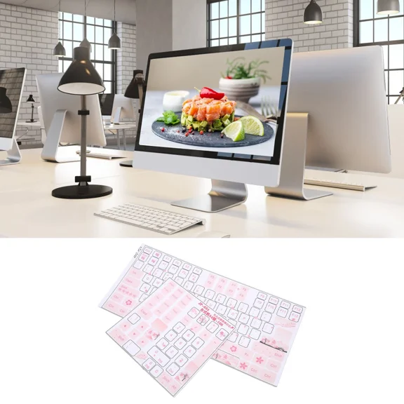 Keyboard Stickers Lightweight Keyboard Cover Stickers Pvc Decorative Universal