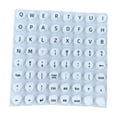 thumbnail image 1 of Keyboard Stickers for Office Stationery Keyboard, Nail,Typing Tool, Notebook Keyboard, Silicone Particles, Easy Typing Keyboard, Adhesive Keyboard, for Typing, 1 of 2