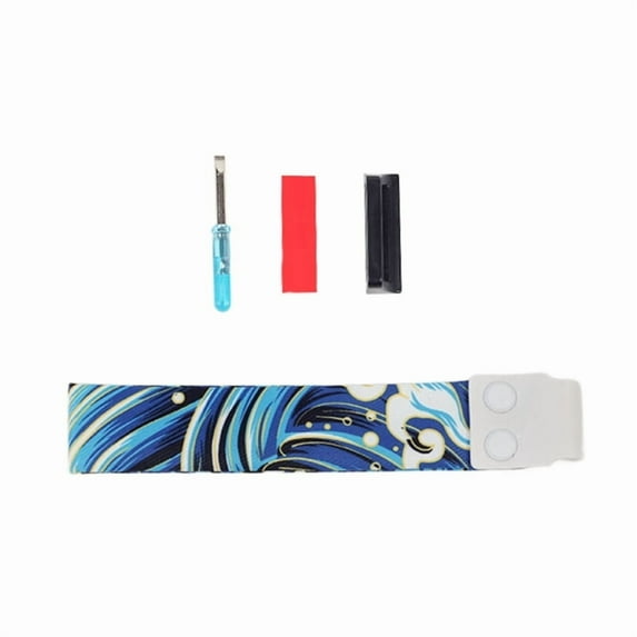 Keyboard Strap Adhesive Keyboard Lanyard Ribbon with Topographic Pattern Decorative Strap for Mechanical Keyboards