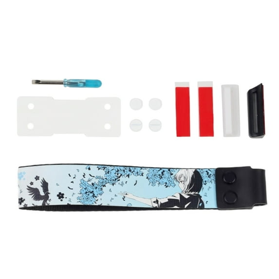 Keyboard Strap Stylish Keyboard Carrying Ribbon With Adhesive Button Keyboard Lanyard Slings Topographic Patterm