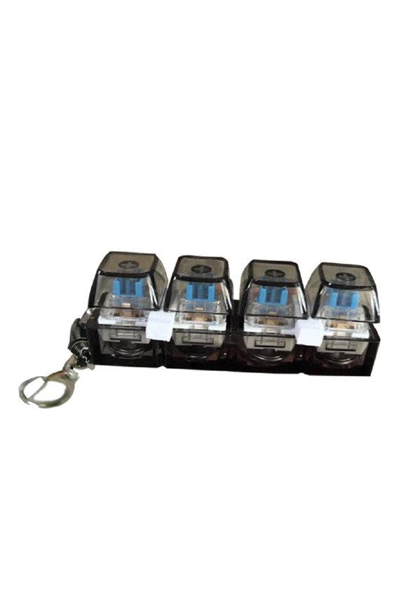 Keyboard Switches Tester Keychain for 4-Key 9-Key Testing