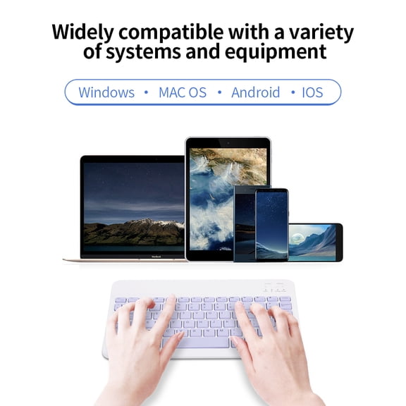 Keyboard,Tablet Universal Purple 10-inch Bt Universal Bt Universal Bt Wotao Eryue Huiop Purple