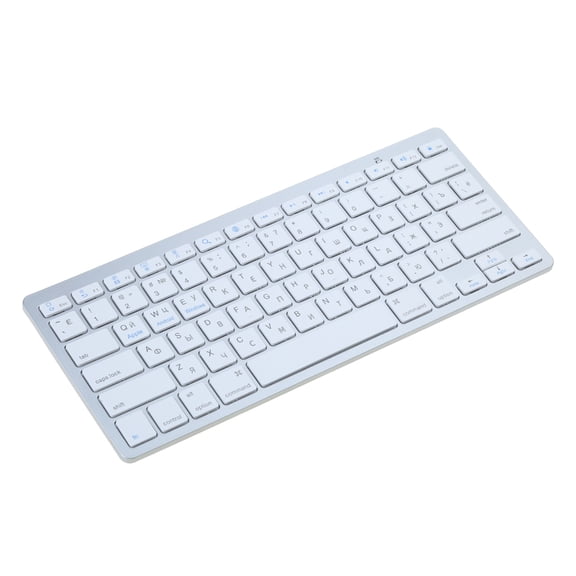 Keyboard Thin Russian Gaming Keypad Protable Keyboards Bluetooth-Compatible3.0 for Laptop PC