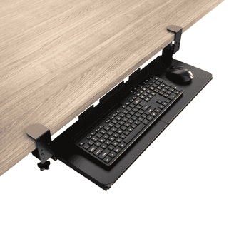 Adjustable Keyboard Tray Table Mount Under Desk Pl... - Grandado