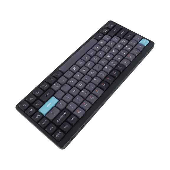 Keyboard Wireless Mechanical Keyboard 84 Keys 2.4G+BT5.0+Type C 3 Connections 75% Low Profile Layout Keyboards RGB Light Effect For Tablet Laptop Smartphone