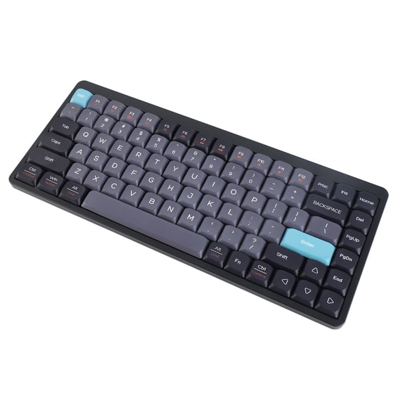 Keyboard Wireless Mechanical Keyboard 84 Keys 2.4G+BT5.0+Type C 3 Connections 75% Low Profile Layout Keyboards RGB Light Effect For Tablet Laptop Smartphone