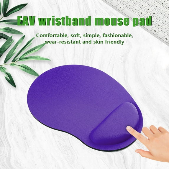 Keyboard Wrist Rest and Mouse Pad Wrist Support, Ergonomic EVA Keyboard Set with Non- Rubber Base for Gaming and Office Easy Typing and Pain Relief
