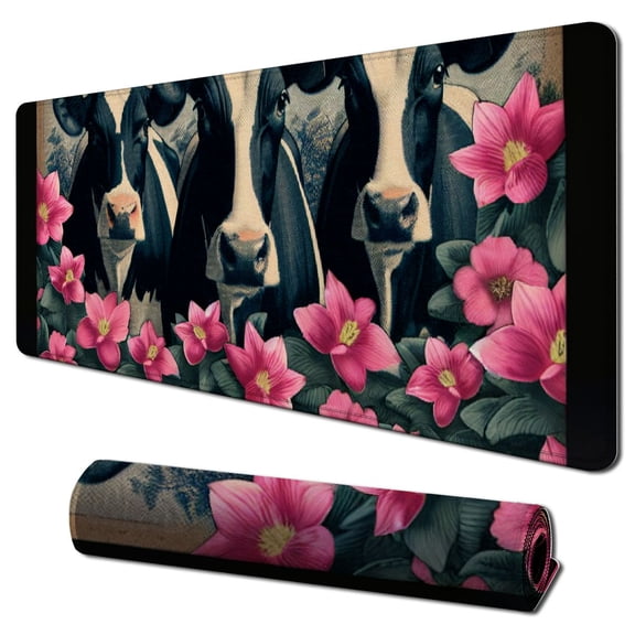 Keyboard Wrist Rest and Mouse Pad Wrist Support Set, Non-Slip PU Base Ergonomic Gaming Mousepad for Home Office Working Studying Easy Typing & Pain Relief - Combination