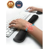 Keyboard Wrist Rest Pad Set, Mouse Arm Support, Ergonomic Cushion Gel Rests for Elbow Pain Relief by Mata1