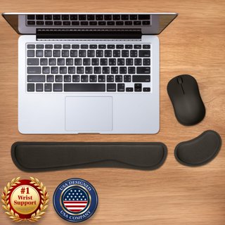 Travelwant Ergonomic Mouse Pad with Wrist Support Gel Mouse Pad with Wrist  Rest, Comfortable Computer Mouse Pad for Laptop, Pain Relief Mousepad