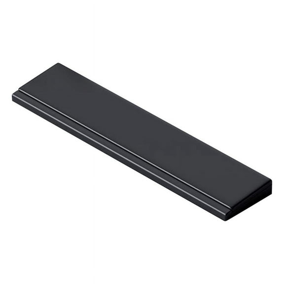 Keyboard Wrist Rest Pad Support with Desktop Partition Storage Case,For Computer Keyboard, Office-Black