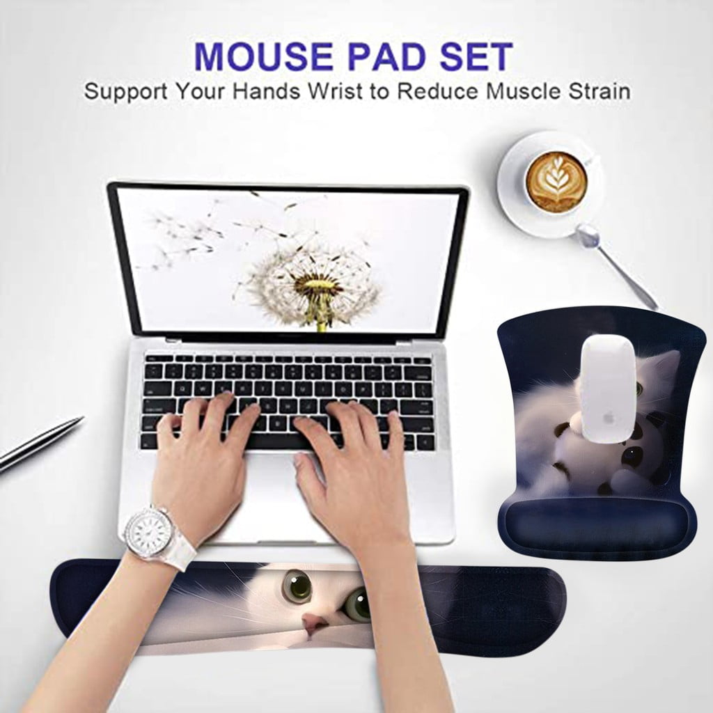 Keyboard Wrist Rest Pad Wrist for Computer Laptop Office Office Desk ...