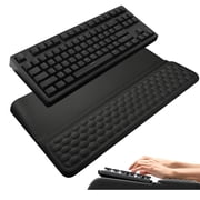 Keyboard Wrist Rest with Riser Stand, TSV Ergonomic Memory Foam Wrist Support Pad for Typing, Computer Hand Rest Cushion