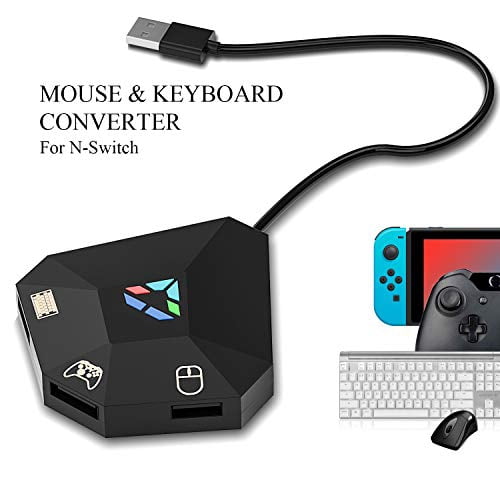 Keyboard and Mouse Adapter for Nintendo Switch,Keyboard and Mouse