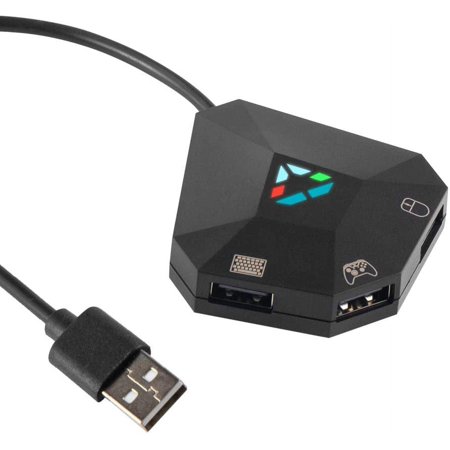 Keyboard and Mouse Converter for Nintendo Switch, Keyboard and Mouse Adapter for PS4/PS3/Xbox One/360 Console