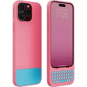 Keyboard for iPhone 15 Pro   Keyboard Case for Premium Typing Experience   Faster, Accurate Typing, Charge as Normal   Miami Beach