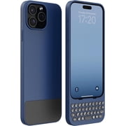 Keyboard for iPhone 15 Pro Max   Keyboard Case for Premium Typing Experience   Faster, Accurate Typing, Charge as Normal   Royal Ink