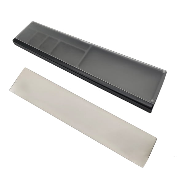 Keyboard keyboard Wrist Rest Pad With Storage Case Deep Protective Wrist Clear Frosted Cover Office Small Item Storage